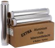 [30005] film aluminium 30cm x 4 rouleaux  / carton (11µ) 600gr